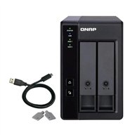 unidad externa qnap 2 hdd 3.5-2.5 tr-002 usb-c