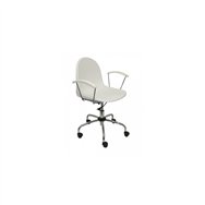 silla ves giratoria color blanco 320gbl