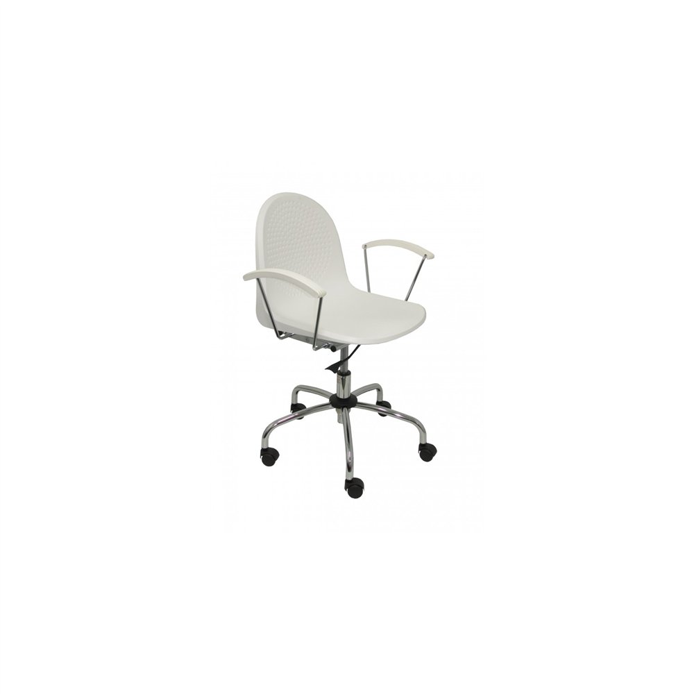 silla ves giratoria color blanco 320gbl