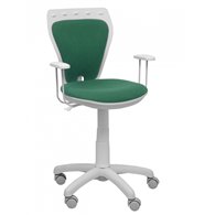 piqueras y crespo silla juvenil ministyle blanca bali verde esmeralda