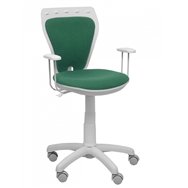 piqueras y crespo silla juvenil ministyle blanca bali verde esmeralda