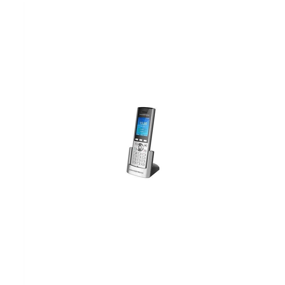 grandstream networks wp820 teléfono ip negro, plata 2 líneas lcd wifi
