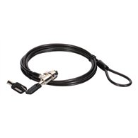 conceptronic custodio02bsm cable antirrobo negro 1,8 m