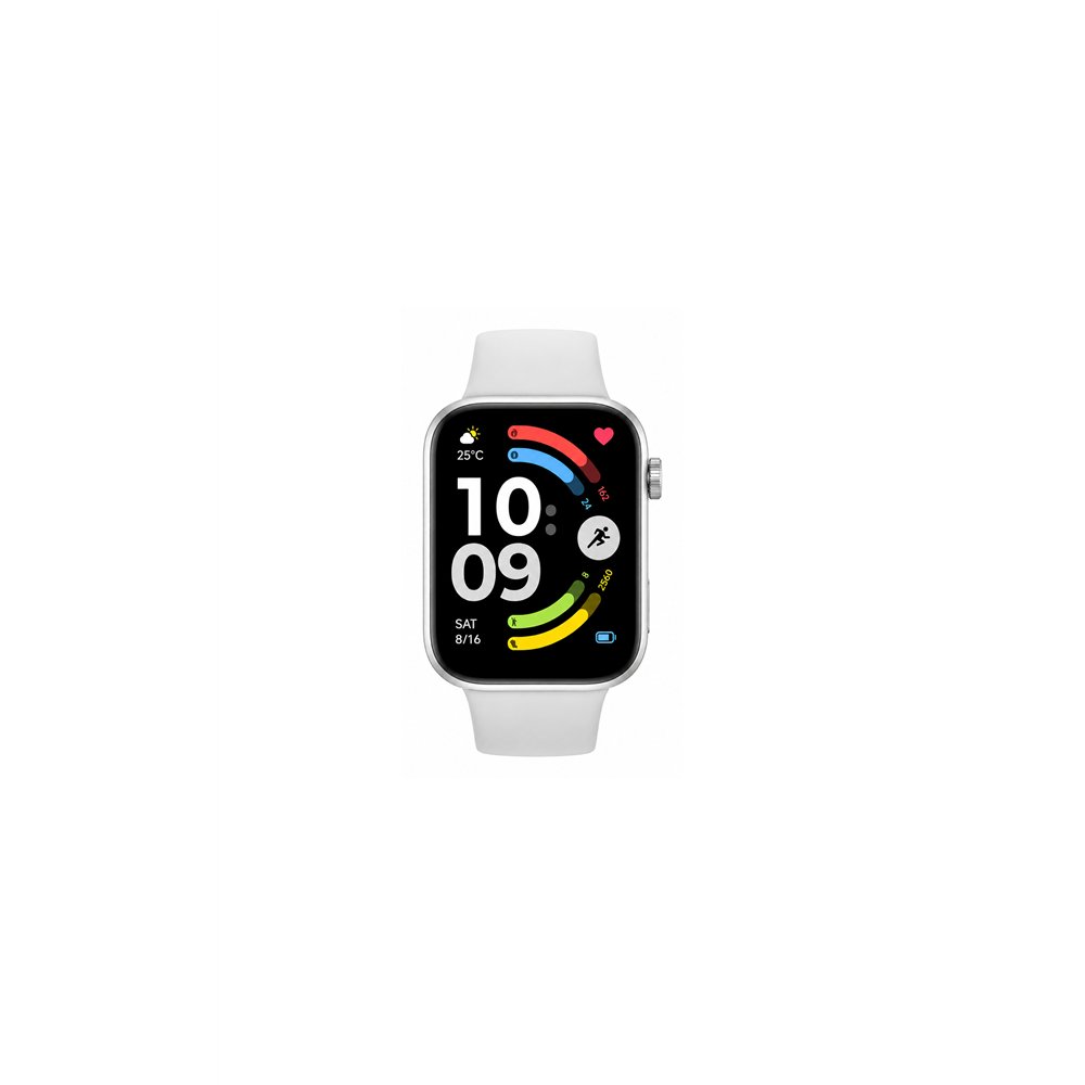 xiaomi redmi watch 6 5,26 cm (2.07") amoled 46 mm digital 432 x 514 pixeles pantalla táctil plata gps (satélite)
