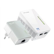 tp-link tl-wpa4220 kit adaptador de red powerline 300 mbit/s ethernet wifi blanco 1 pieza(s)