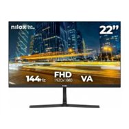 monitor nilox 22" va 144hz vga hdmi (nxm22fhd14401)