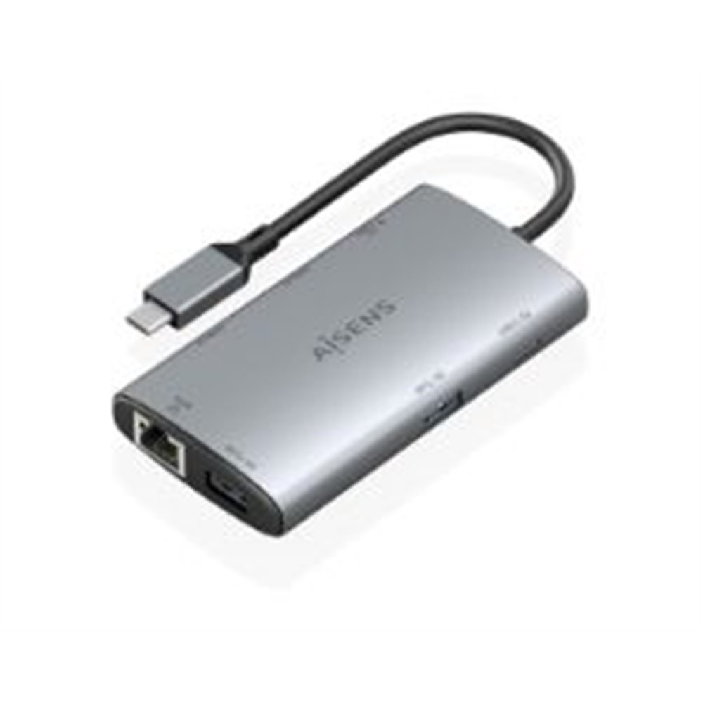 docking aisens usb-c a usb/hdmi/rj45 (asuc-7p049-gr)