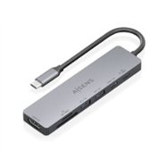 docking aisens usb-c a usb-a/c/hdmi (asuc-7p048-gr)