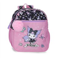 mochila fortune telling kuromi hello kitty 33cm adaptable
