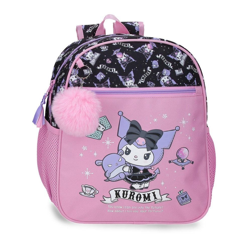 mochila fortune telling kuromi hello kitty 33cm adaptable