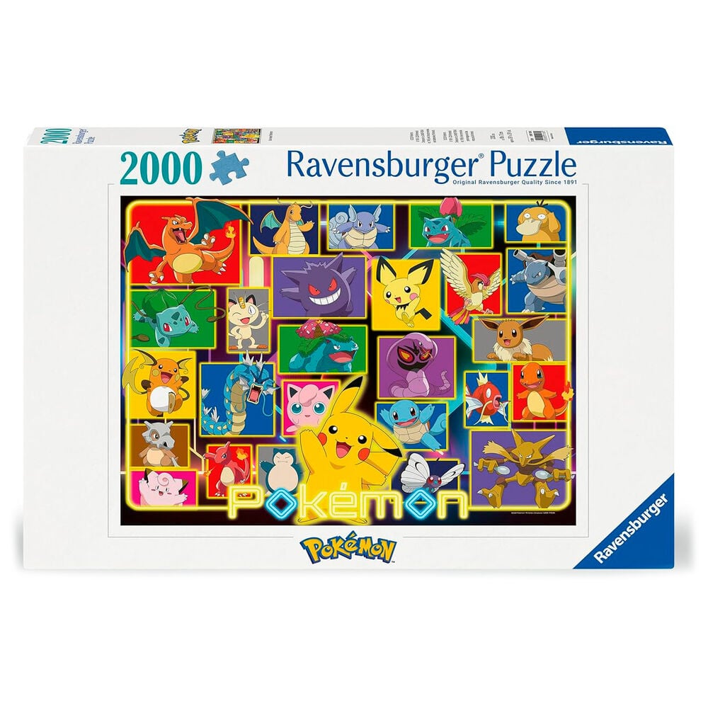 puzzle pokemon 2000pzs