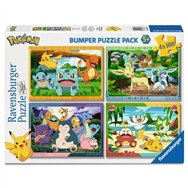 puzzle pokemon 4x100pzs