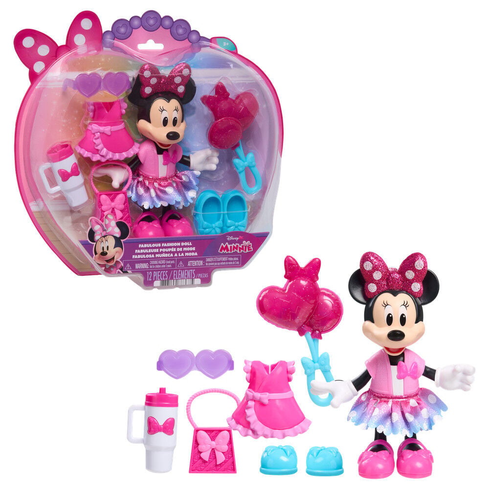 muñeca fabulous fashion minnie disney