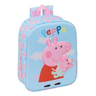 mochila 3d peppa pig 27cm