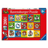 puzzle super mario xxl 200pzs