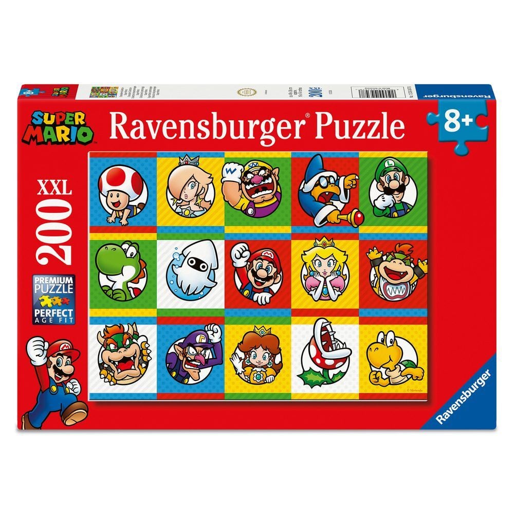 puzzle super mario xxl 200pzs