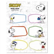 etiquetas adhesivas premium snoopy