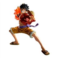 figura monkey d. luffy maximatic one piece 20cm