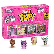 blister 4 figuras bitty pop my little pony twilight sparkle