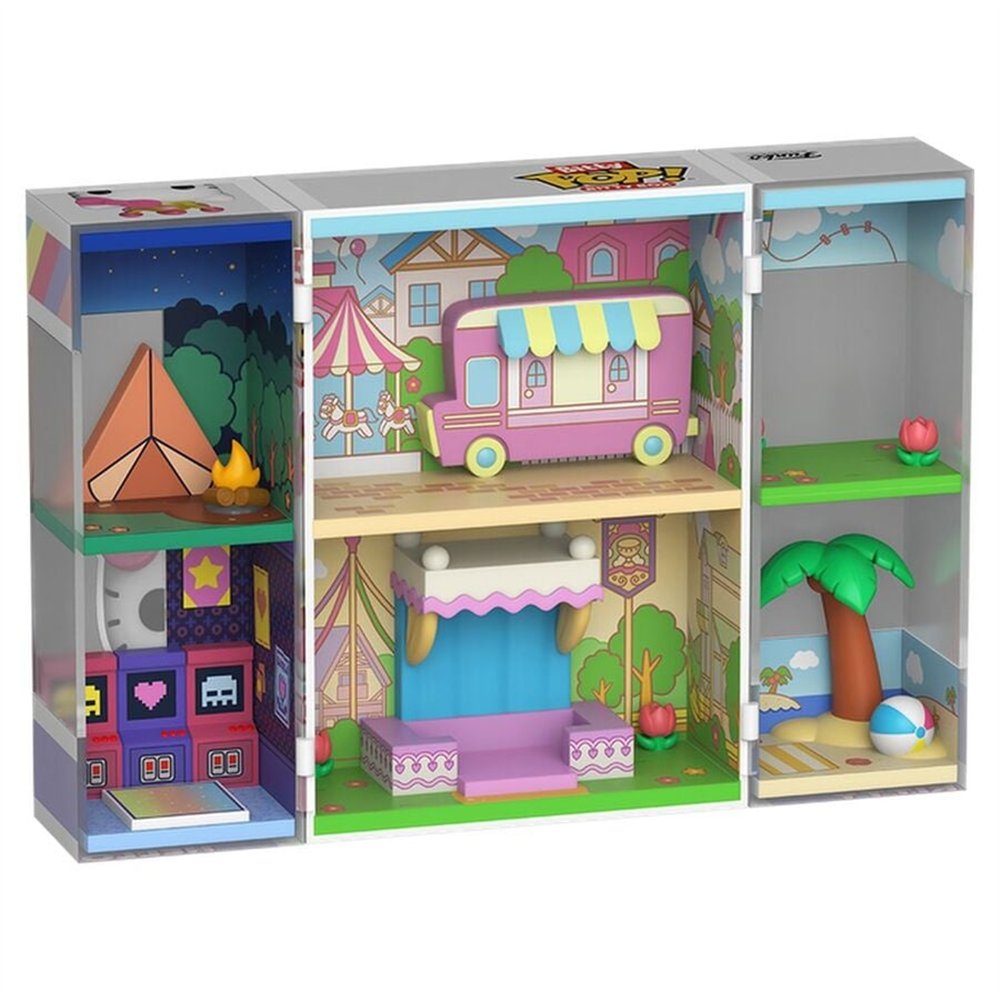 figura bitty box hello kitty and friends supercute town