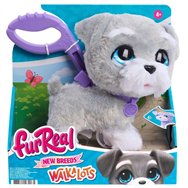 peluche interactivo schnauzer walk-a-lots furreal