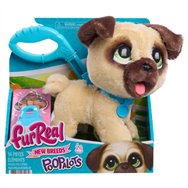 peluche interactivo pug walk-a-lots furreal