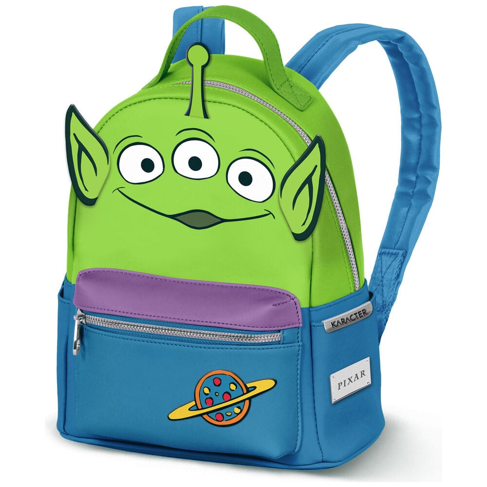 mochila alien toy story disney pixar 29cm