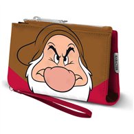 cartera gruñon blancanieves disney