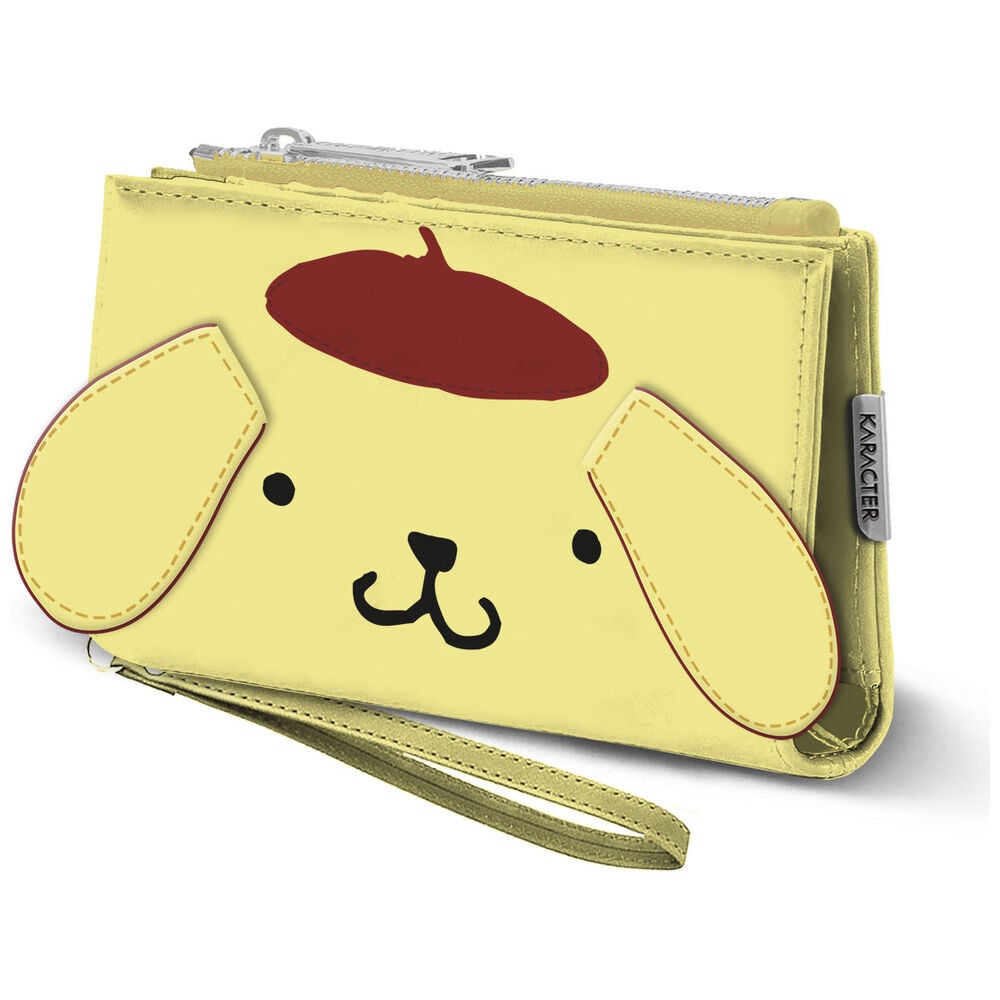 cartera pompompurin hello kitty