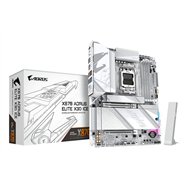 gigabyte x870 aorus elite x3d ice placa base - compatible con procesadores amd ryzen 9000, vrm digital de 16+2+2 fases, hasta 90