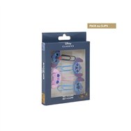 clips de papelería stitch disney pack 4 unidades para libros, agendas y documentos