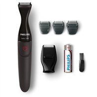 philips multigroom series 1000 mg1100/16 perfilador de barba potente y preciso