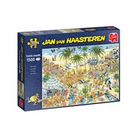 jan van haasteren the oasis 1500pcs puzzle rompecabezas 1500 pieza(s) cómics