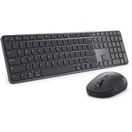 dell pro 7 slim km726 teclado ratón incluido hogar / oficina rf wireless + bluetooth qwerty español negro