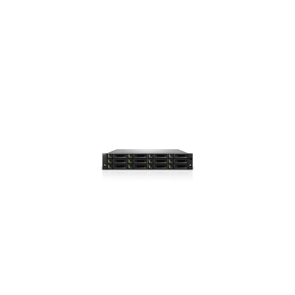 qsan xcubesan xs1212d servidor de almacenamiento bastidor (2u) intel® xeon® 4 gb ddr4 0 tb linux negro