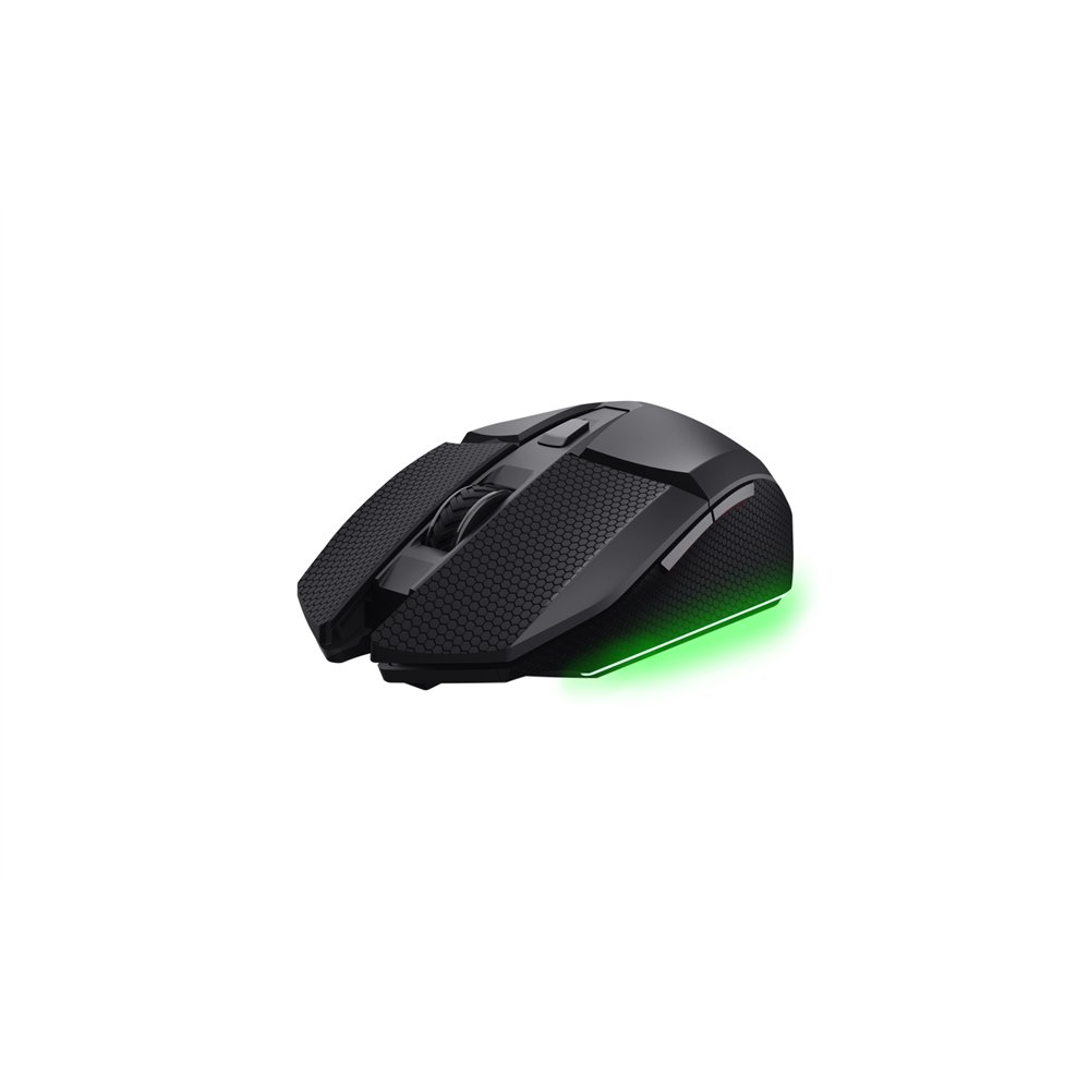 trust gxt 122 felox+ ratón juego mano derecha rf wireless + bluetooth óptico 10000 dpi