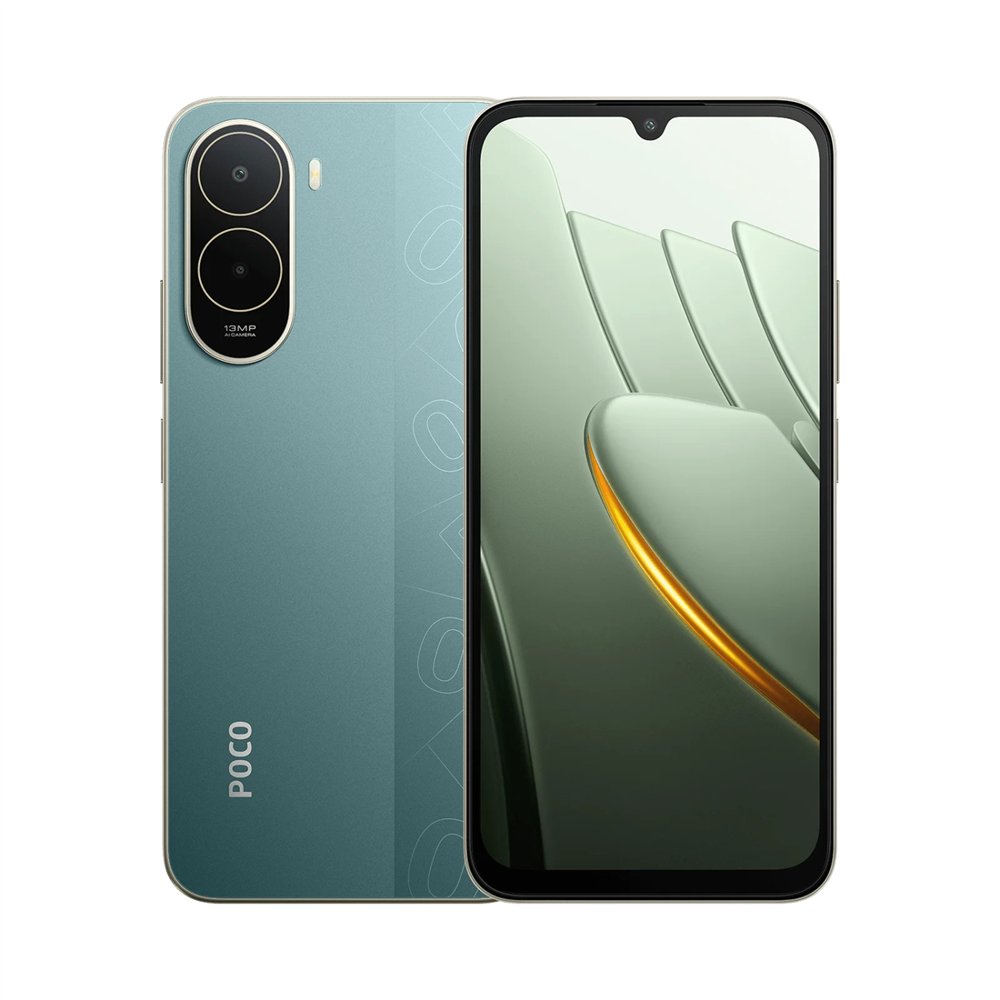 xiaomi poco c81 pro 17,5 cm (6.9") sim doble 4g usb tipo c 4 gb 128 gb 6000 mah verde