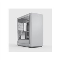 fractal design define one light tg clear tint midi tower blanco