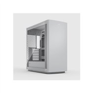 fractal design define one light tg clear tint midi tower blanco