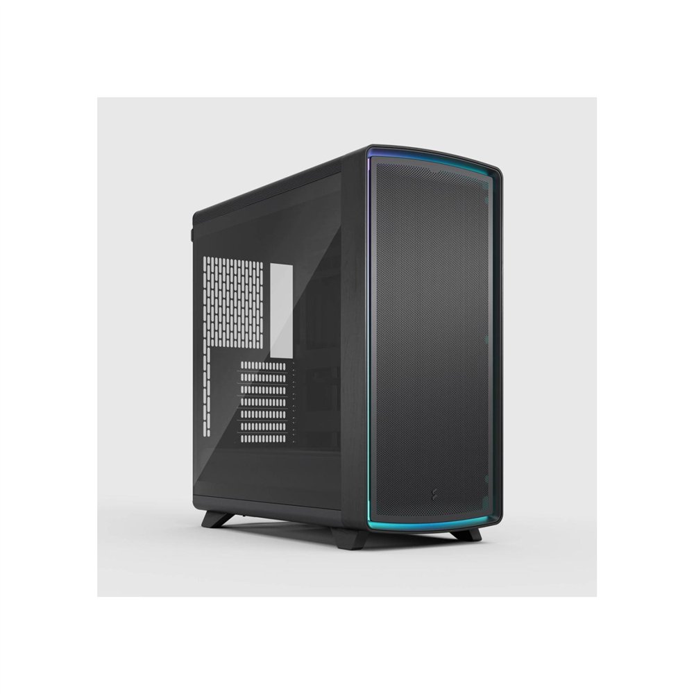 fractal design summit ambience blackout tg light tint midi tower negro