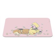 razer gigantus v2 – pikachu & eevee edition alfombrilla de ratón para juegos rosa