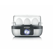 severin ek 3163 3 huevos negro, acero inoxidable, transparente