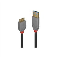 lindy 36767 cable usb usb 3.2 gen 1 (3.1 gen 1) 2 m usb a micro-usb b 5 gbit/s negro