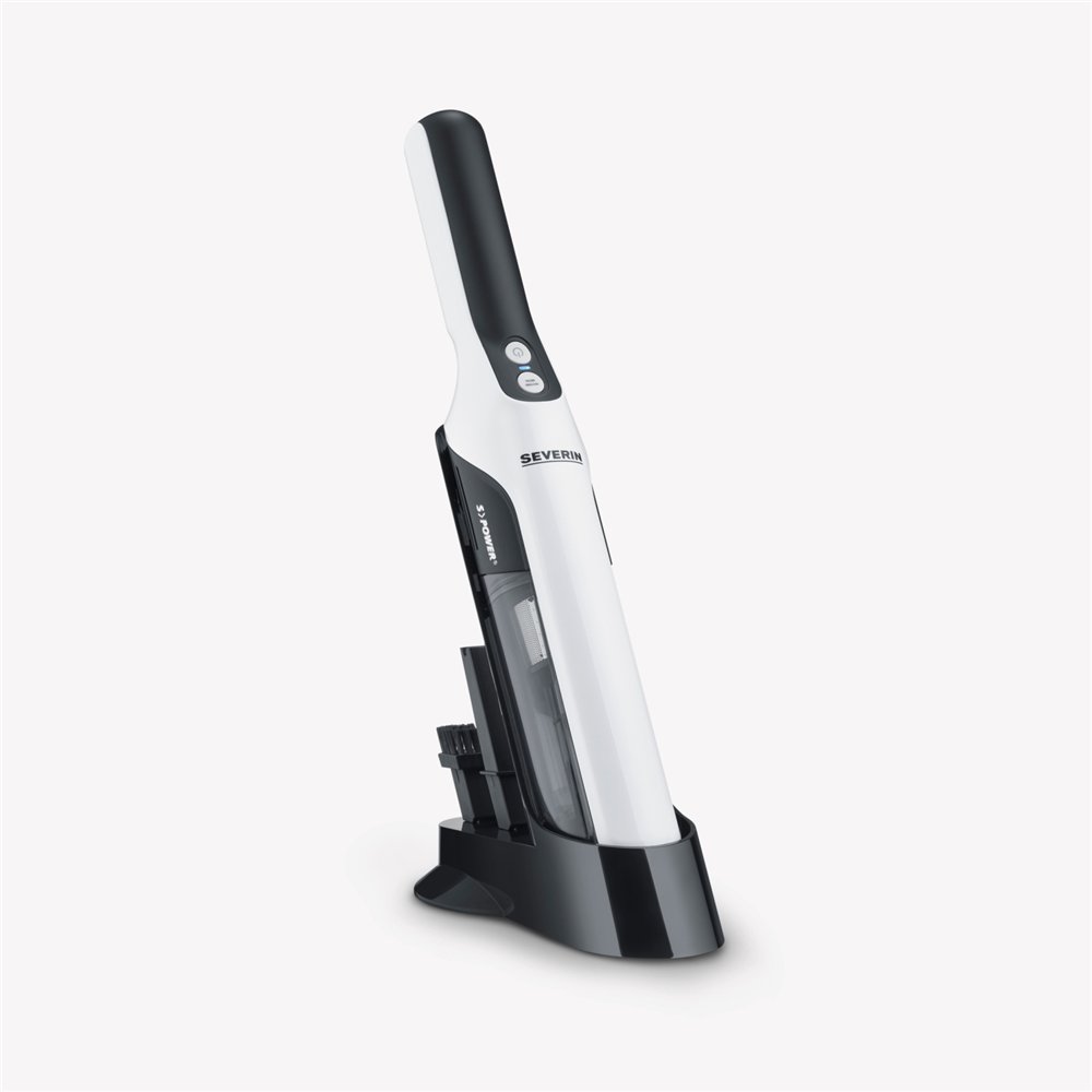 severin hv 7140 aspiradora de mano negro, blanco sin bolsa
