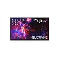 optoma h1f0h08bw101 pizarra blanca interactiva 2,18 m (86") 3840 x 2160 pixeles pantalla táctil negro usb