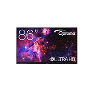 optoma h1f0h08bw101 pizarra blanca interactiva 2,18 m (86") 3840 x 2160 pixeles pantalla táctil negro usb