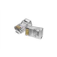 vention iddr0-50 conector rj-45 transparente