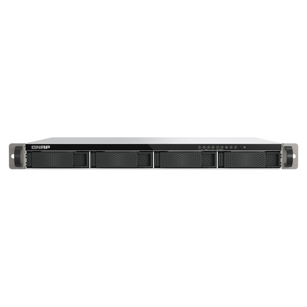 qnap ts-h665u-rp servidor de almacenamiento bastidor (1u) 8 gb ddr5 0 tb qnap qts negro