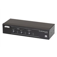 aten switch de matriz hdmi 4k real 2 x 2 con desincrustador de audio