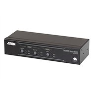 aten switch de matriz hdmi 4k real 2 x 2 con desincrustador de audio